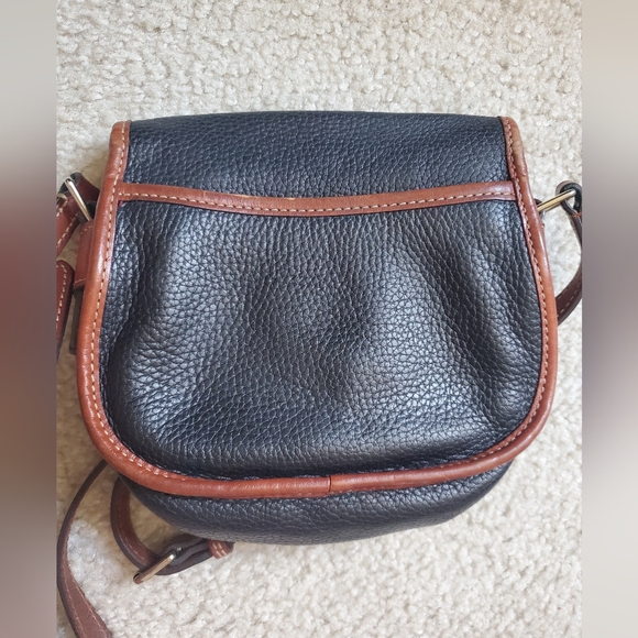 Dooney & Bourke Black and Brown Crossbody Bag - Picture 2 of 6